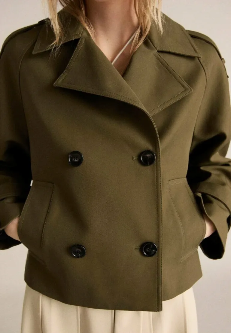 Leichte Jacke - khaki