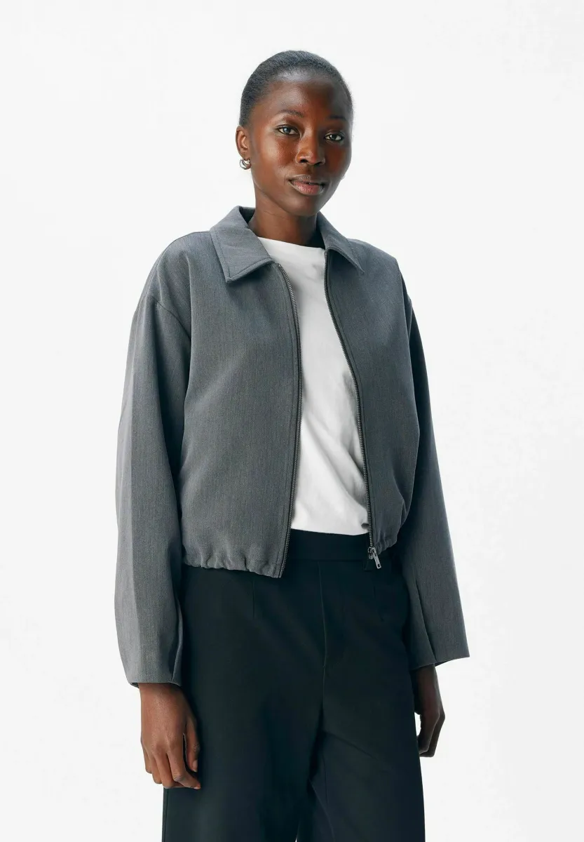 Leichte Jacke - medium grey melange