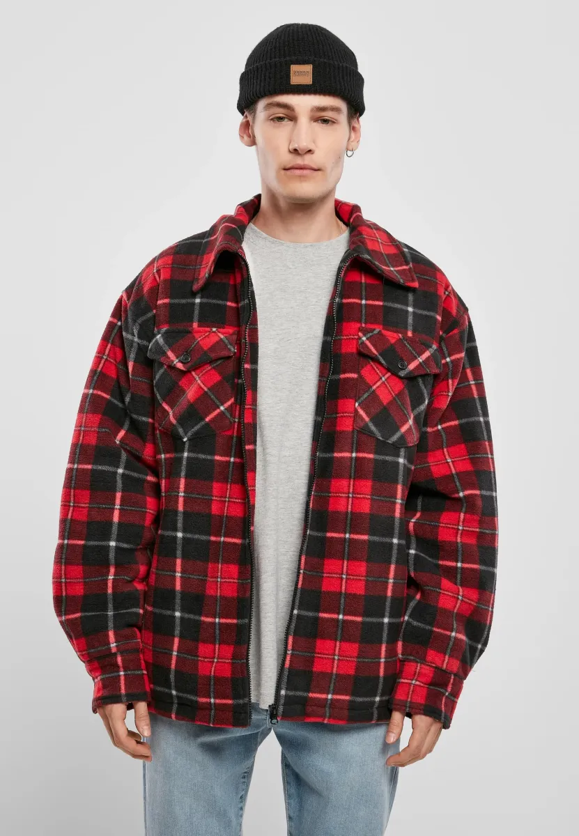 Leichte Jacke - red/black