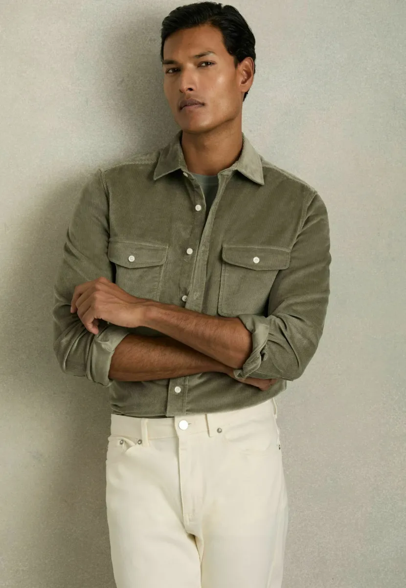 Leichte Jacke - sage