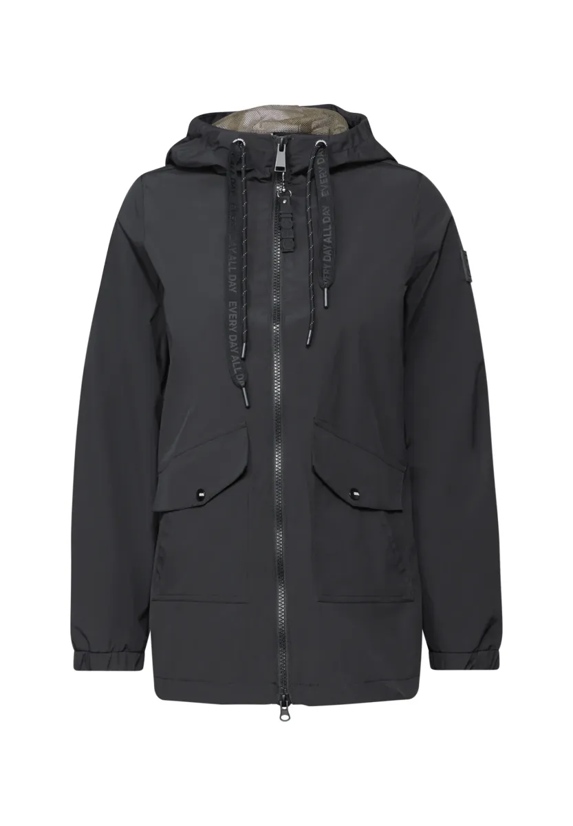 Leichte Jacke - schwarz