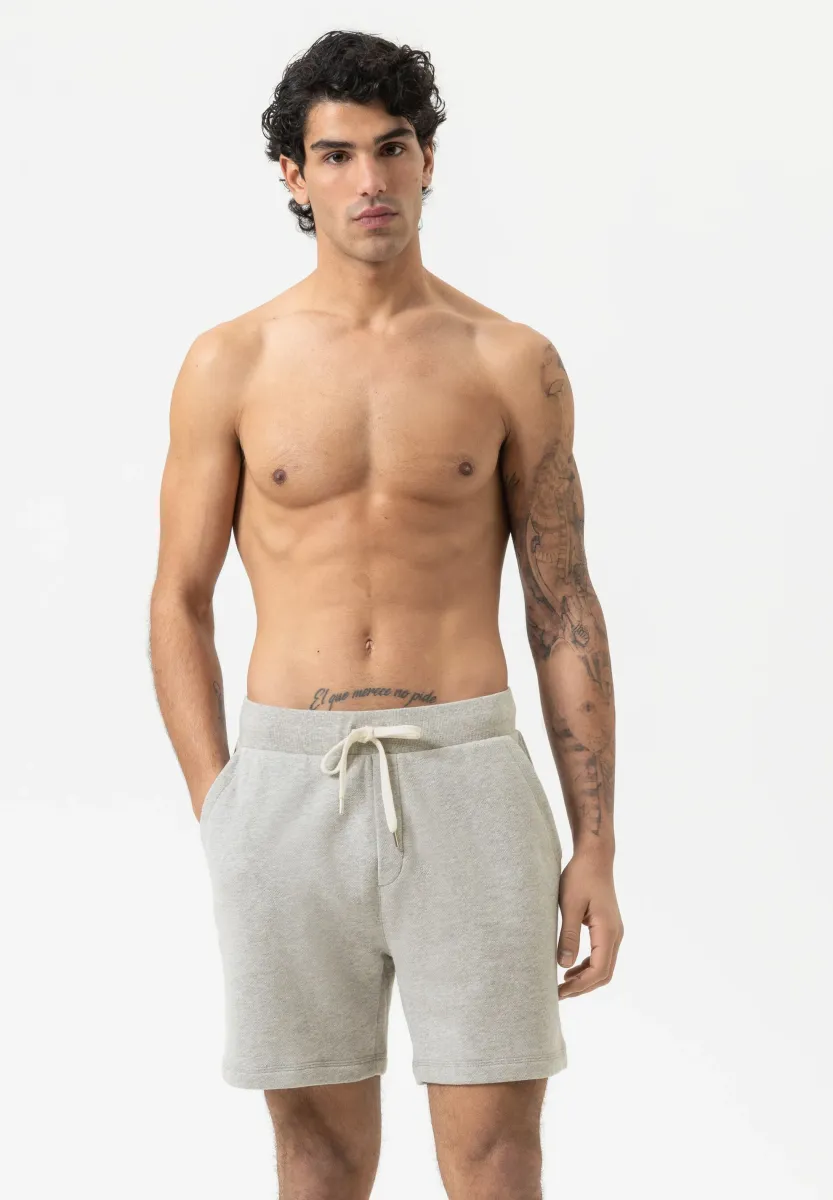 LEISURE - Shorts - midgrey melange