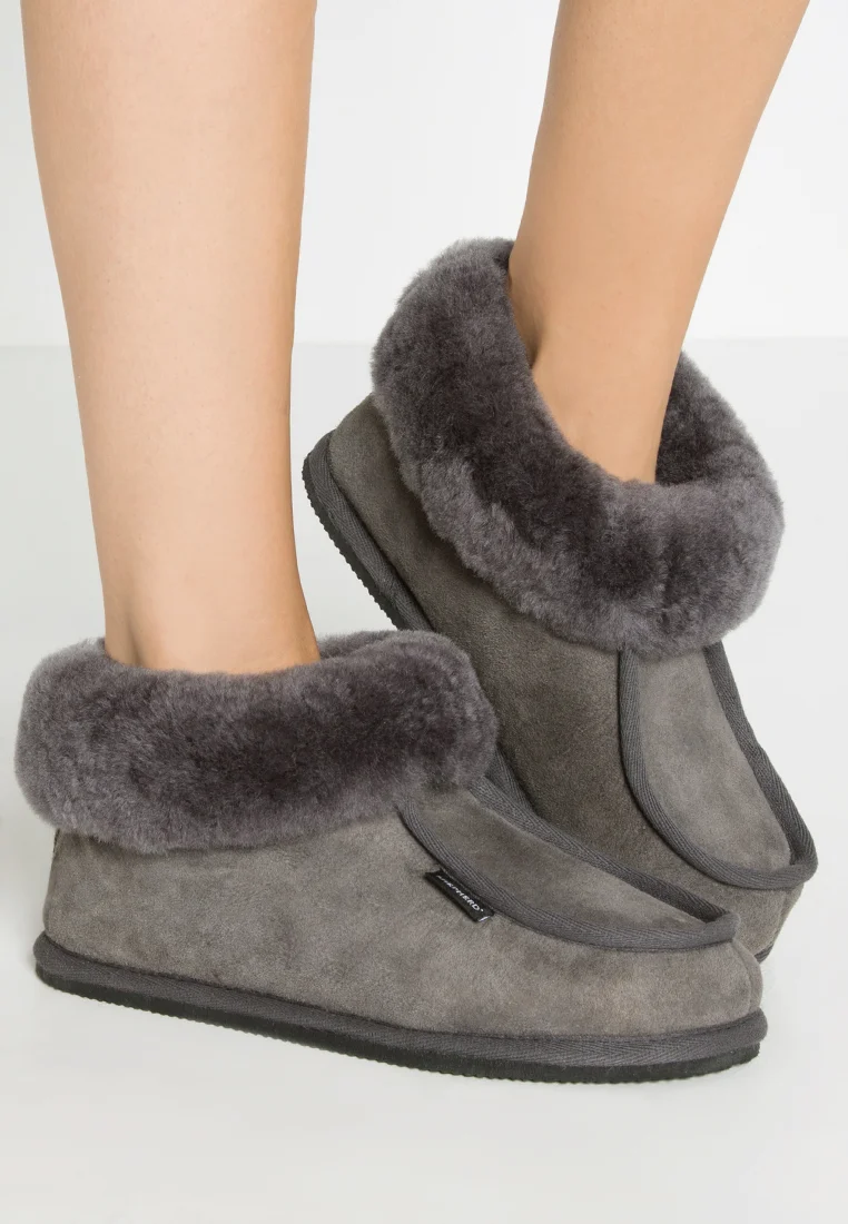 LENA - Hausschuh - asphalt