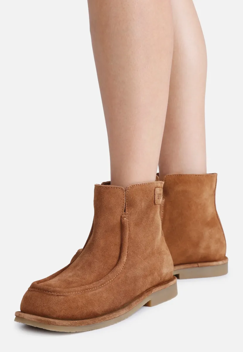 LENN Y - Ankle Boot - chestnut
