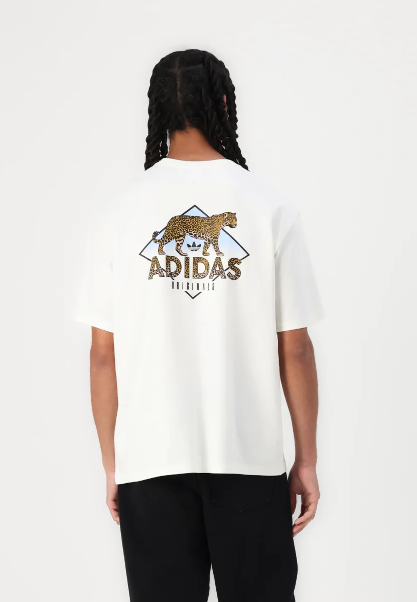 LEO GRAPHIC TEE - T-Shirt print - off white