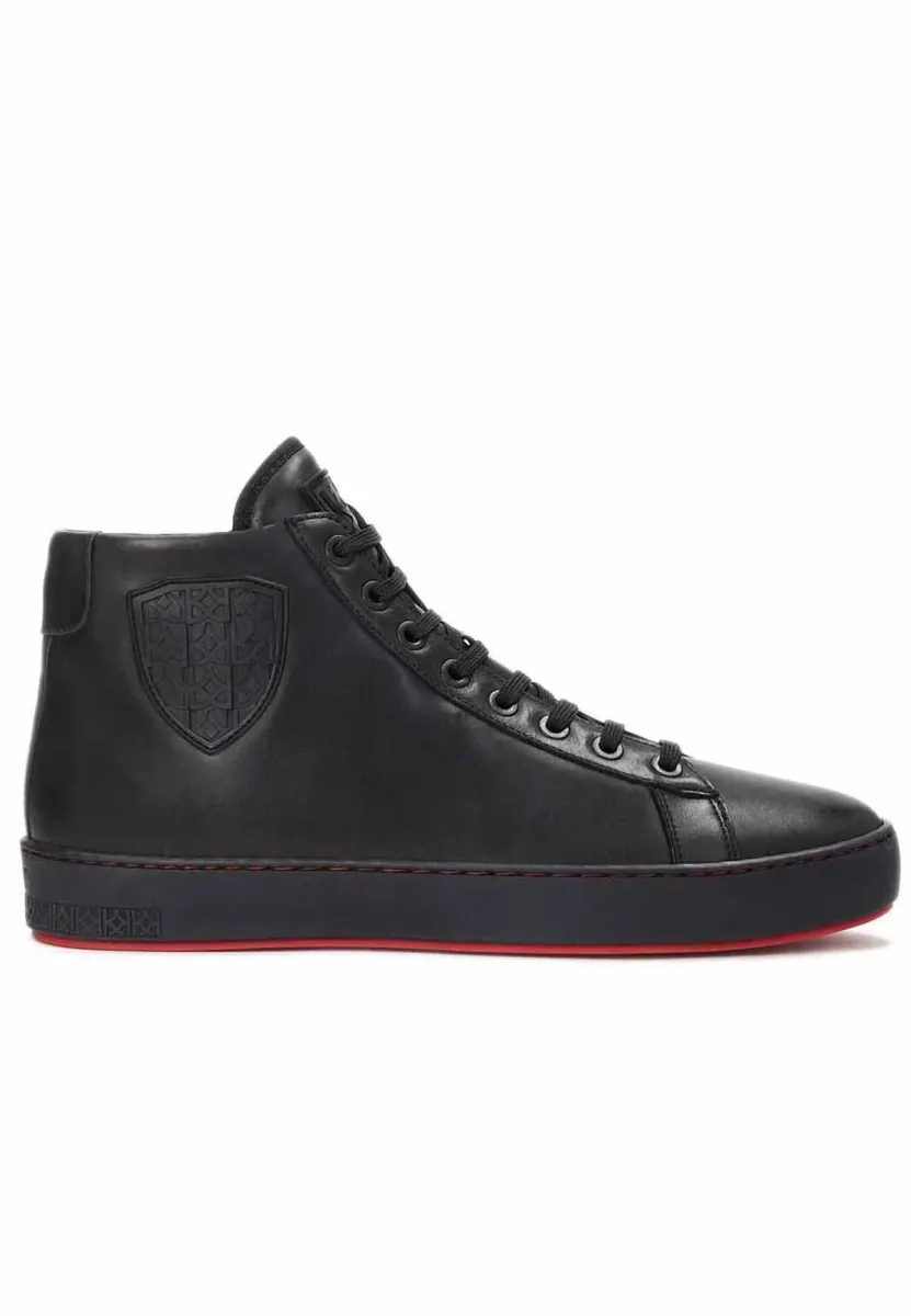 LEONID - Sneaker high - mottled black