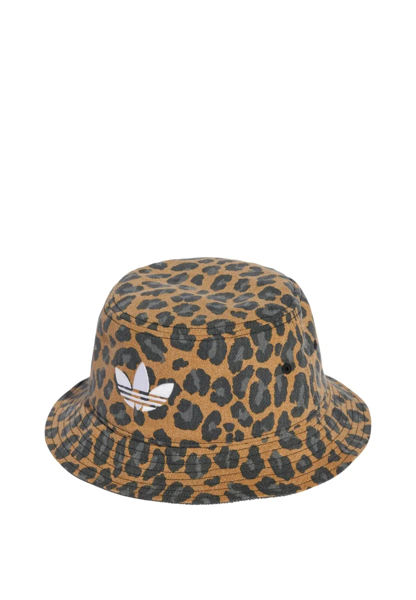 LEOPARD BUCKET - Hut - bronze strata black