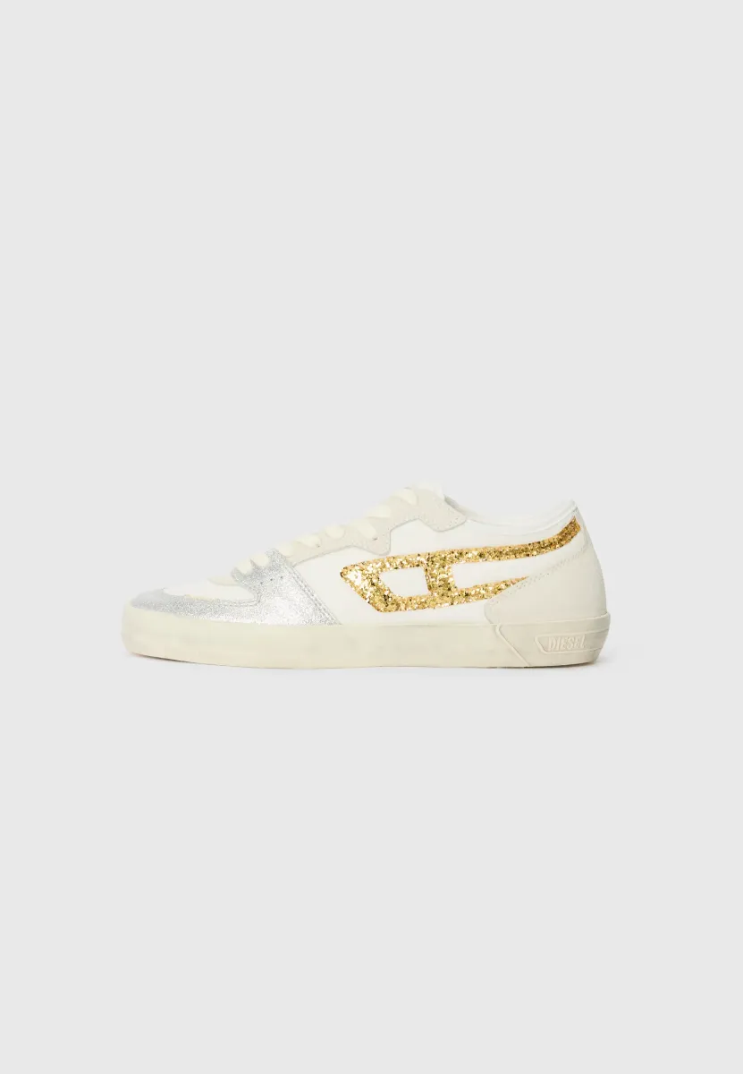 LEROJI - Sneaker low - white/silver-coloured/gold-coloured