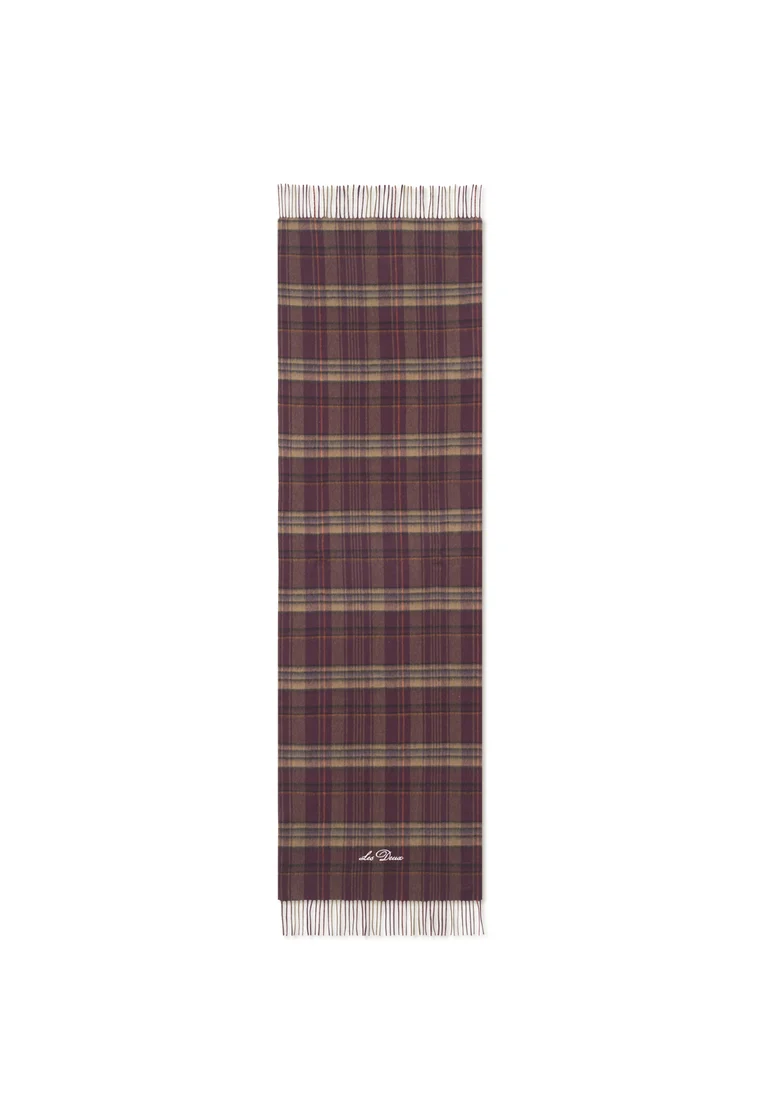 LES DEUX CHECK UNISEX - Schal - fudge