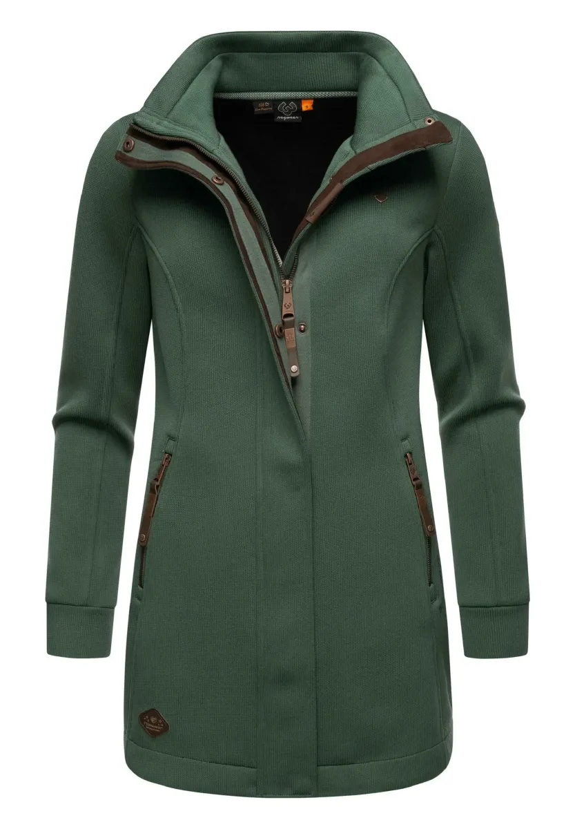 LETRICE BONDED - Kurzmantel - pine green