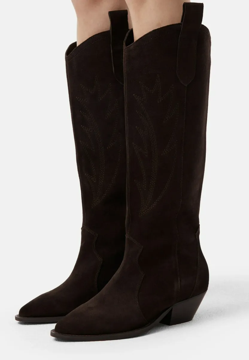 LETS GET LOST - Cowboy-/Bikerboot - brown