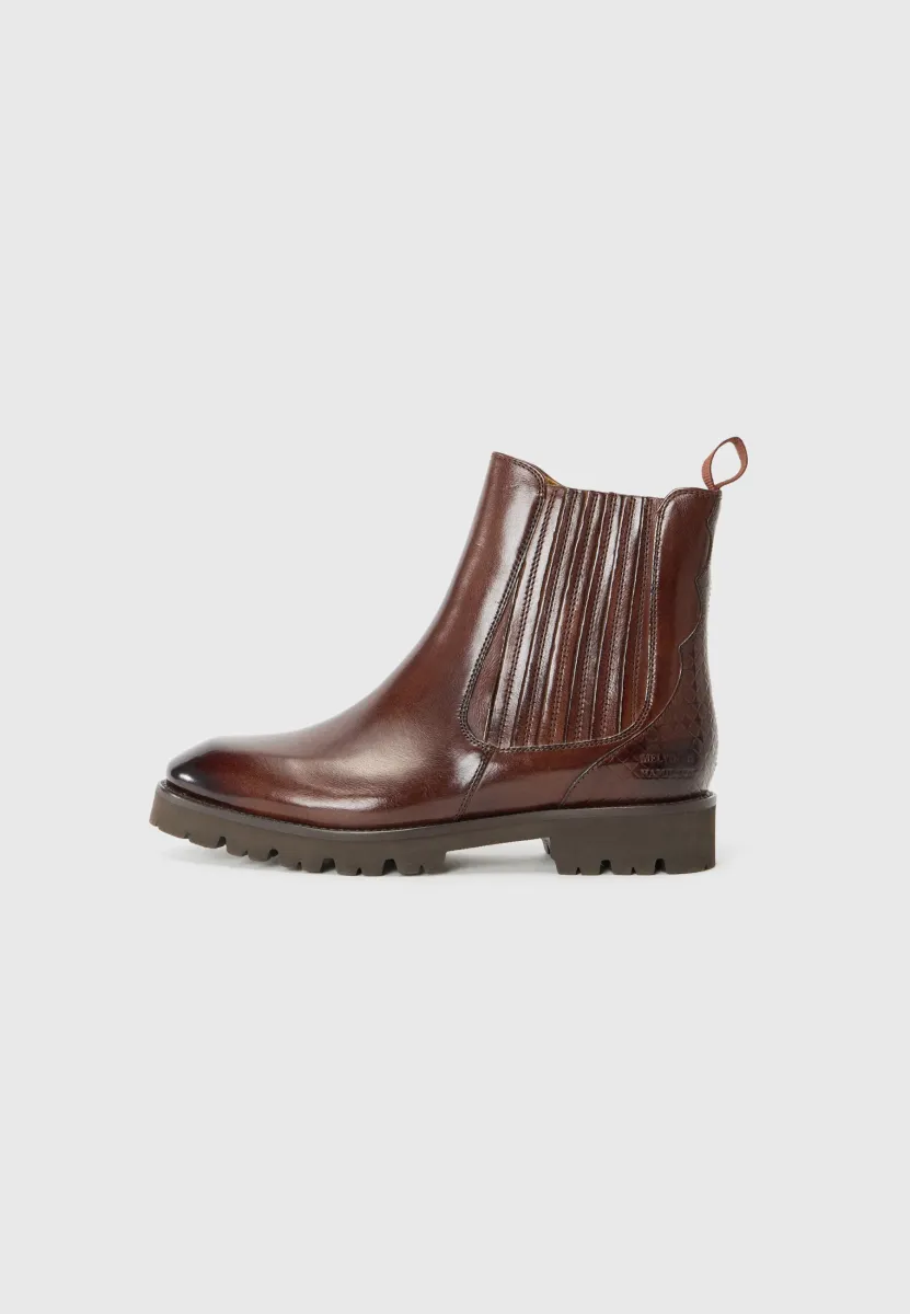 LEXI - Stiefelette - brown/dark brown