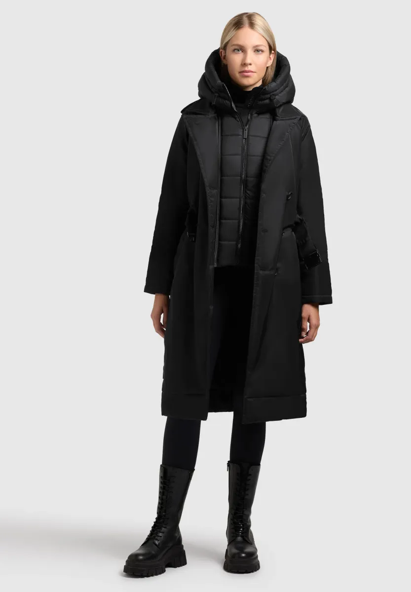 LEXY - Wintermantel - black