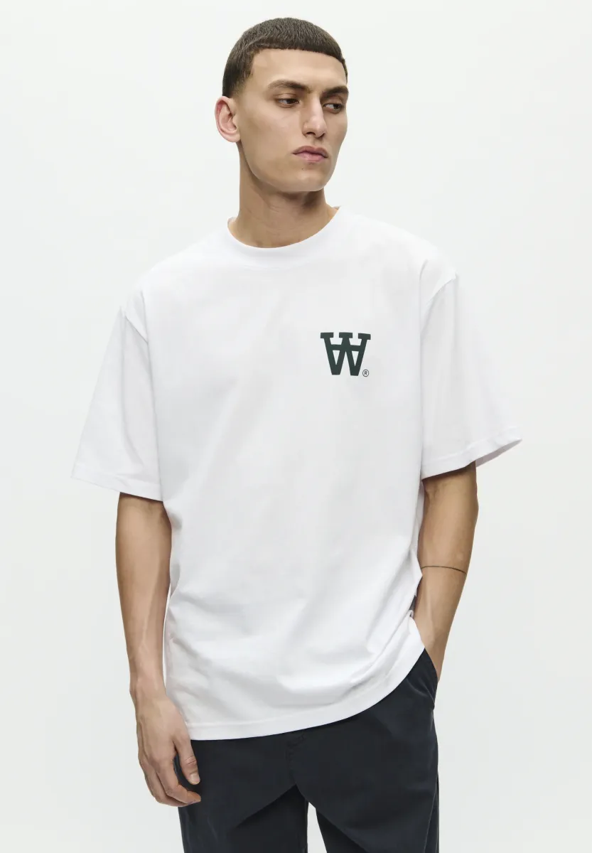 LIAM AACHEST - T-Shirt print - bright white