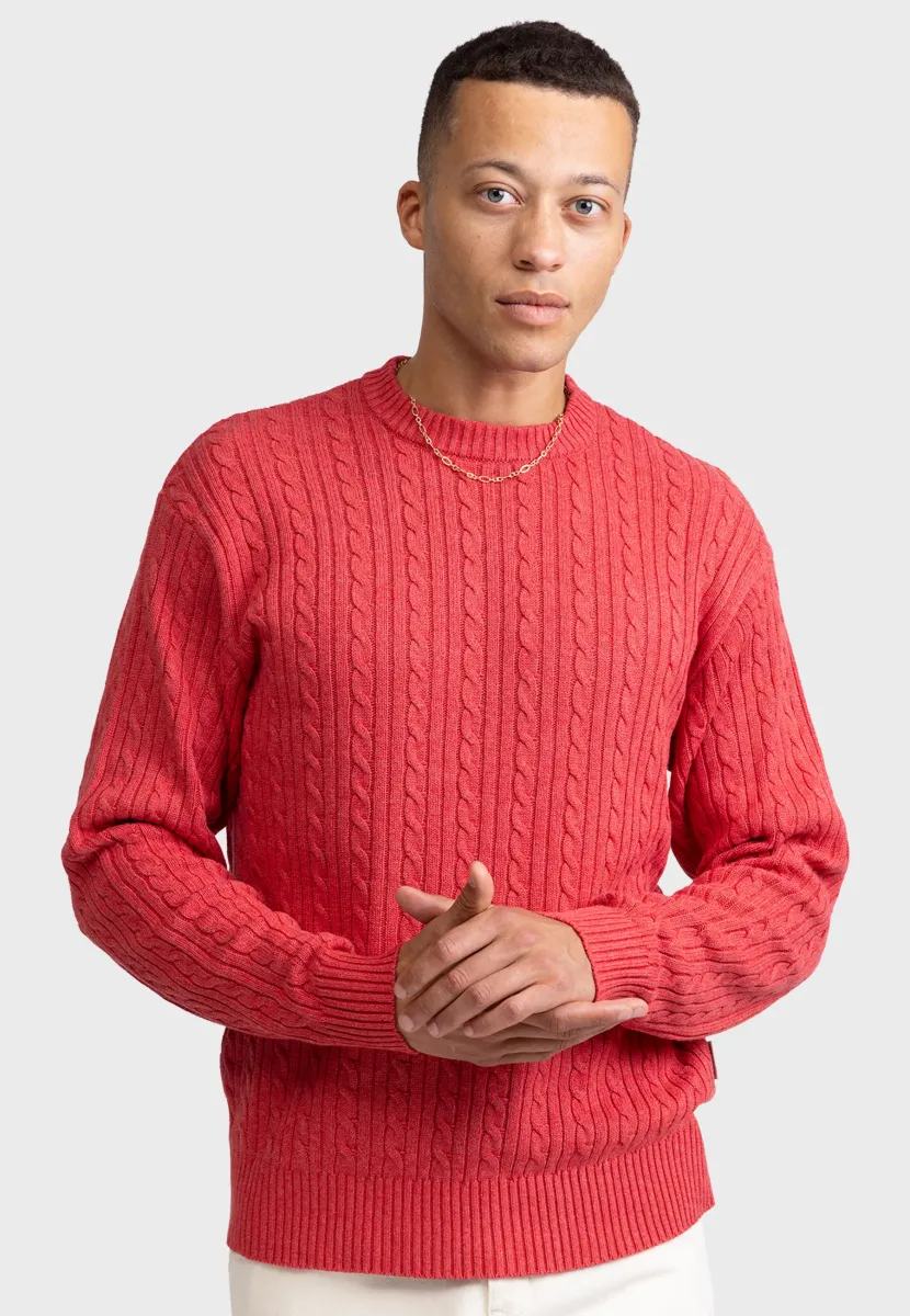 LIAM REGULAR FIT - Strickpullover - red