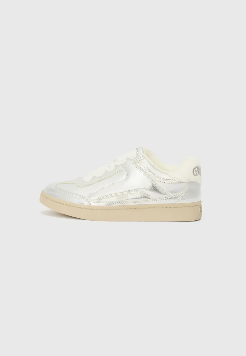 LIBERTY ONE - Sneaker low - silver-coloured/white