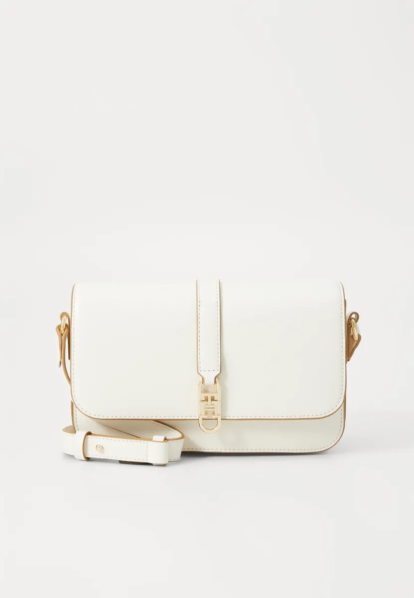 LIBRE FLAP CROSSOVER - Umhängetasche - ivory silk