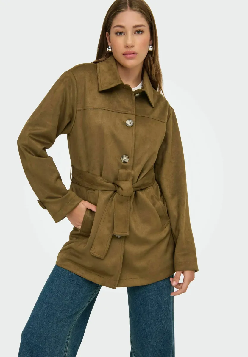 LIFE ONLDIANE CC OTW - Kunstlederjacke - cognac