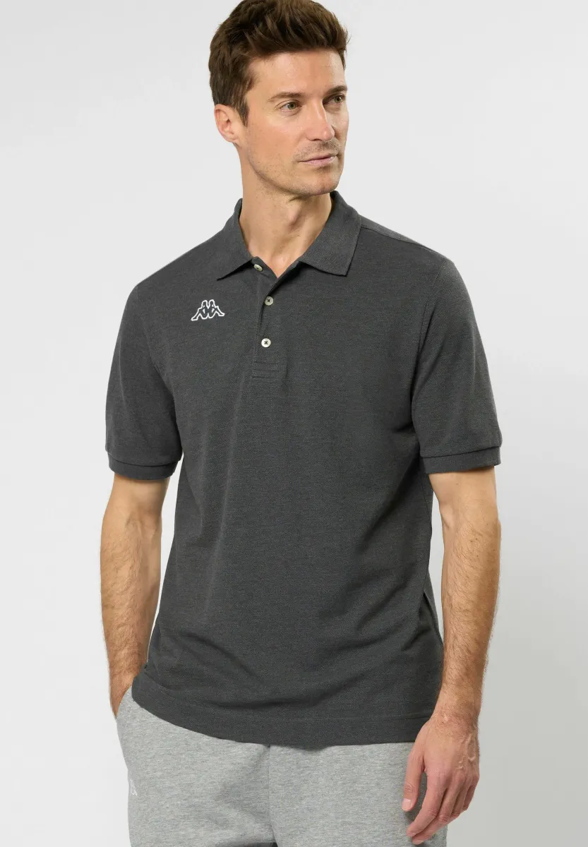 LIFE - Poloshirt - grey dk melange