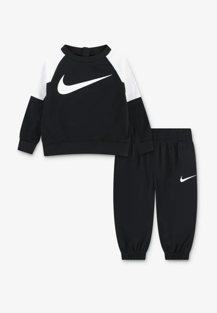 LIFESTYLE ESSENTIALS CREW UNISEX SET - Trainingsanzug - black