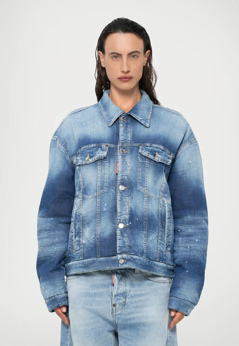 LIGHT PADDING JACKET - Jeansjacke - navy blue