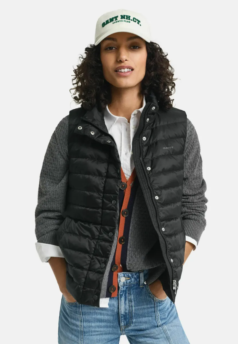 LIGHT VEST - Weste - black