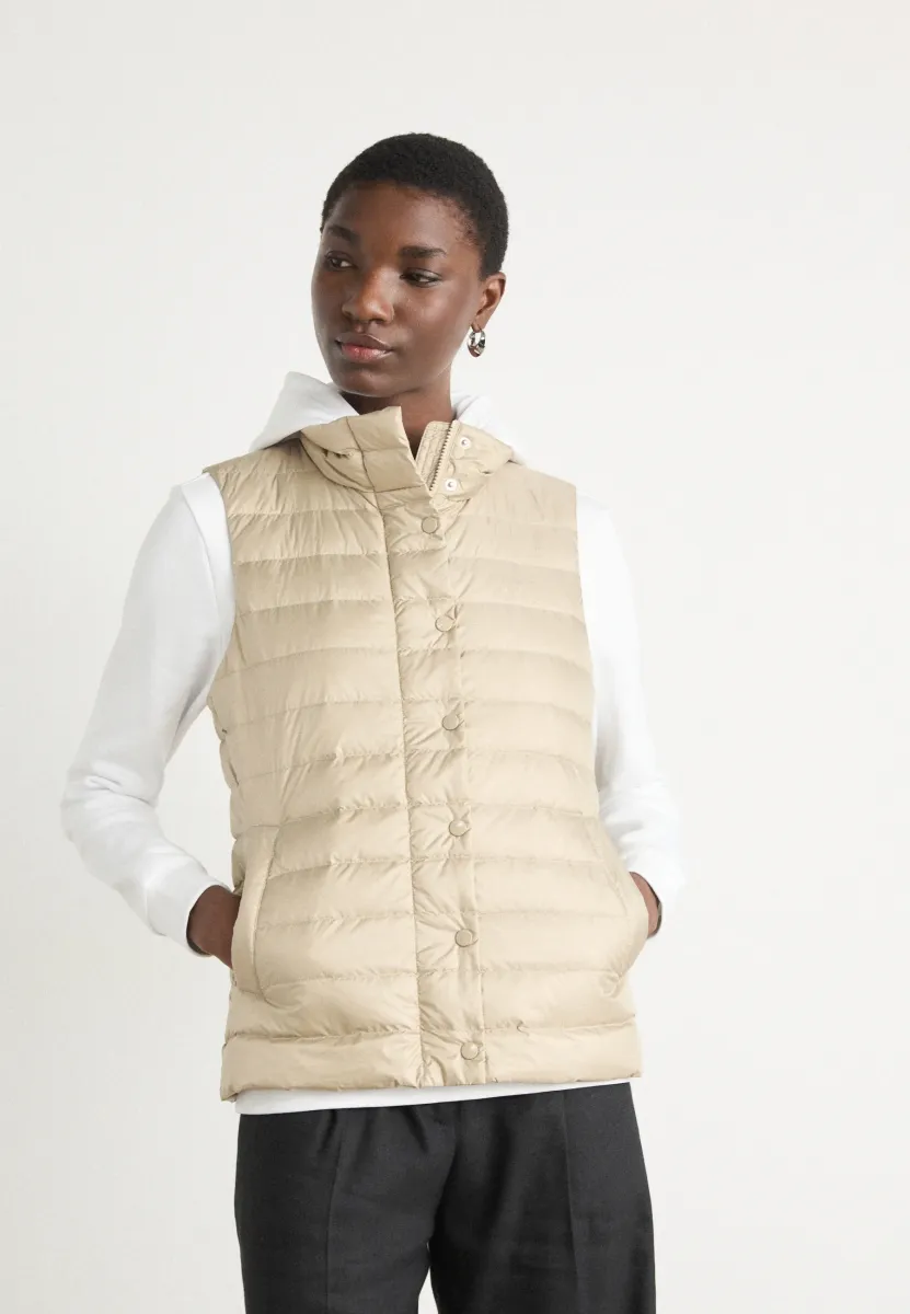 LIGHT VEST - Weste - concrete beige