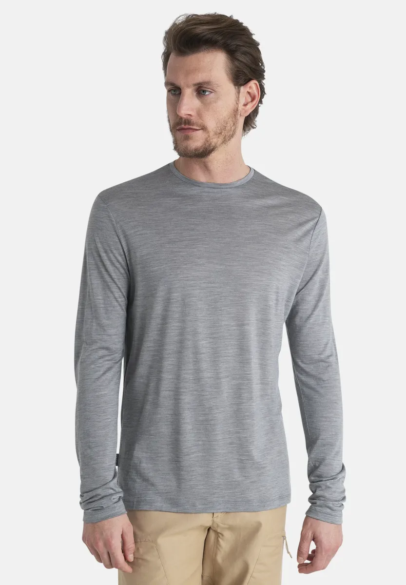 LIGHT WEIGHT COOL-LITE SPHERE - Langarmshirt - MEDIUM GREY