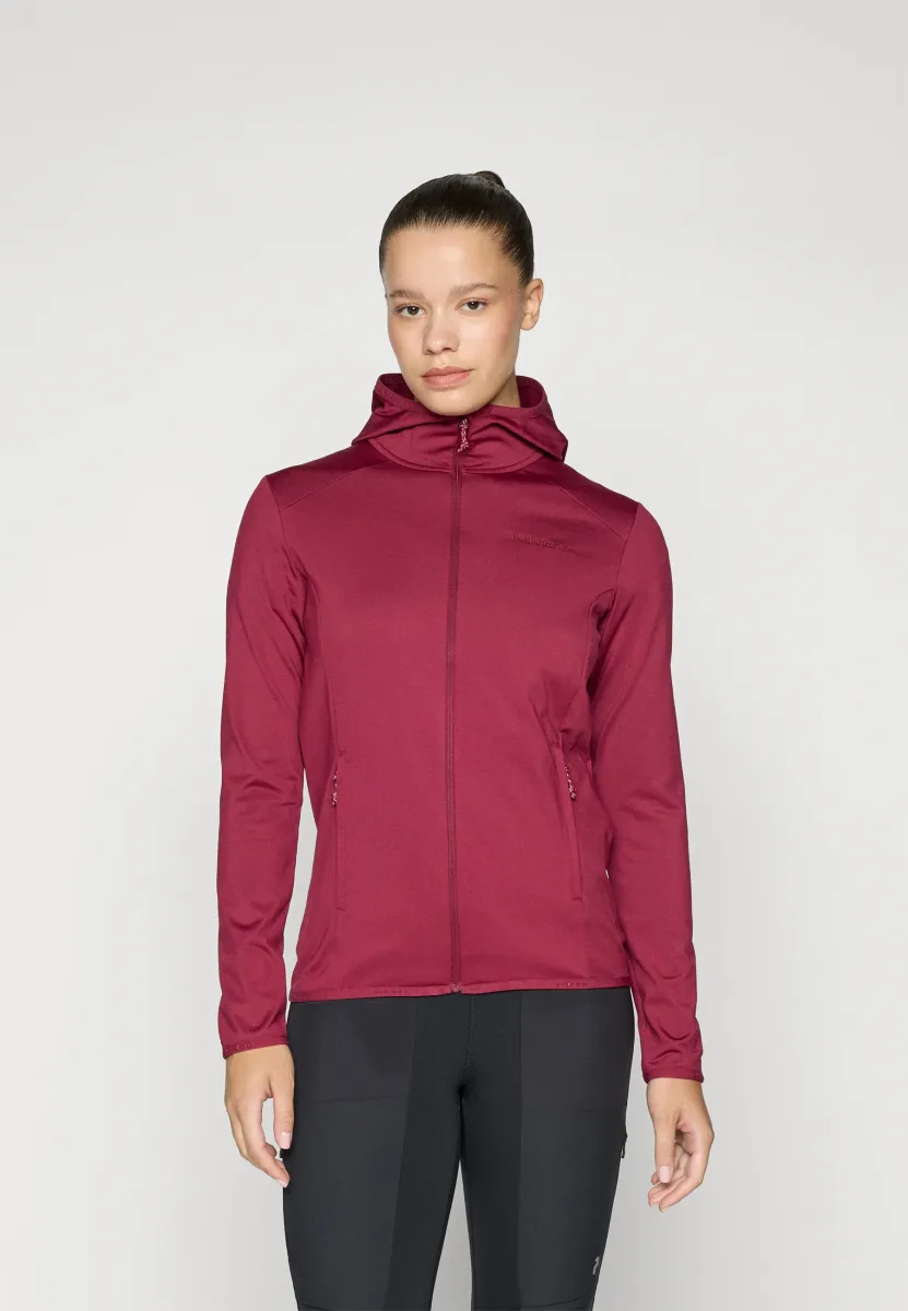 LIGHT ZIP HOOD - Sweatjacke - vertical zenith