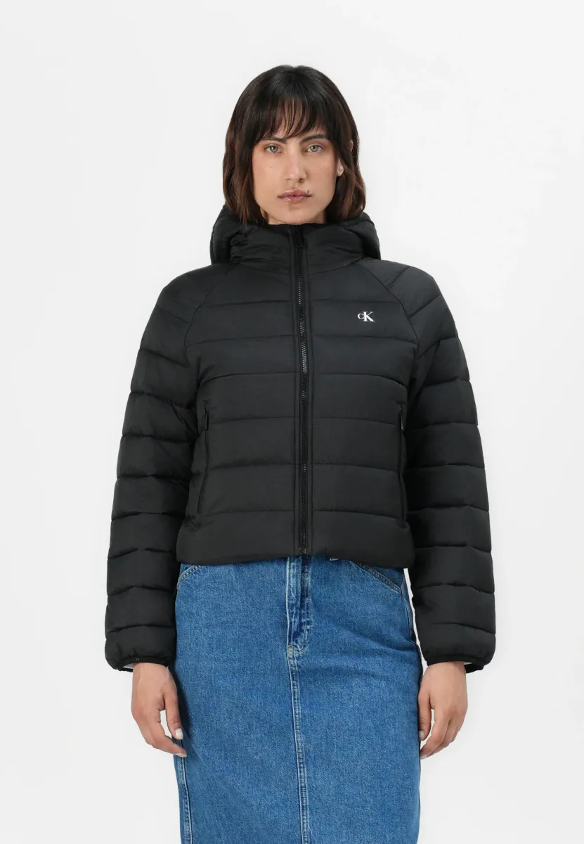 LIGHTWEIGHT QUILTED JACKET - Daunenjacke - black