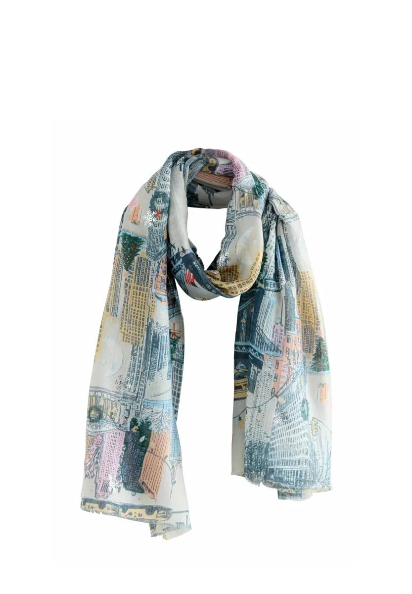 LIGHTWEIGHT - Schal - new york christmas scene