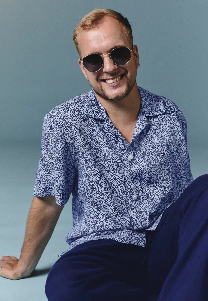 LIGHTWEIGHT WAVE  - Hemd - desert sky allover