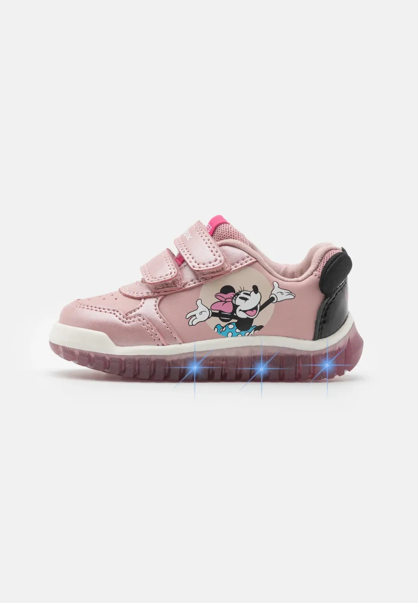 LIGHTYLOO GIRL LIGHT UP - Sneaker low - old rose/black