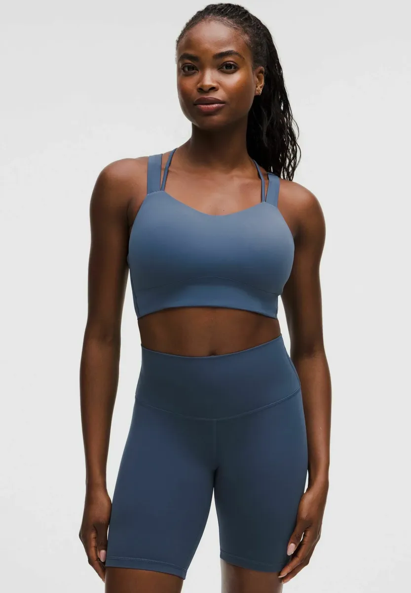 LIKE A CLOUD LONGLINE D/E CUP - Sport-BH mit mittlerer Stützkraft - blue twill