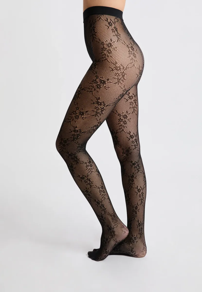 LILA - Strumpfhose - noir