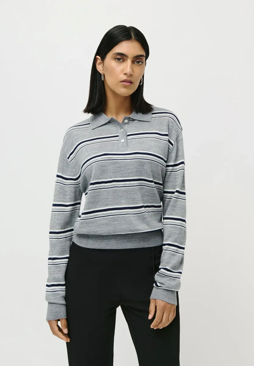 LILITH - Strickpullover - grey melange