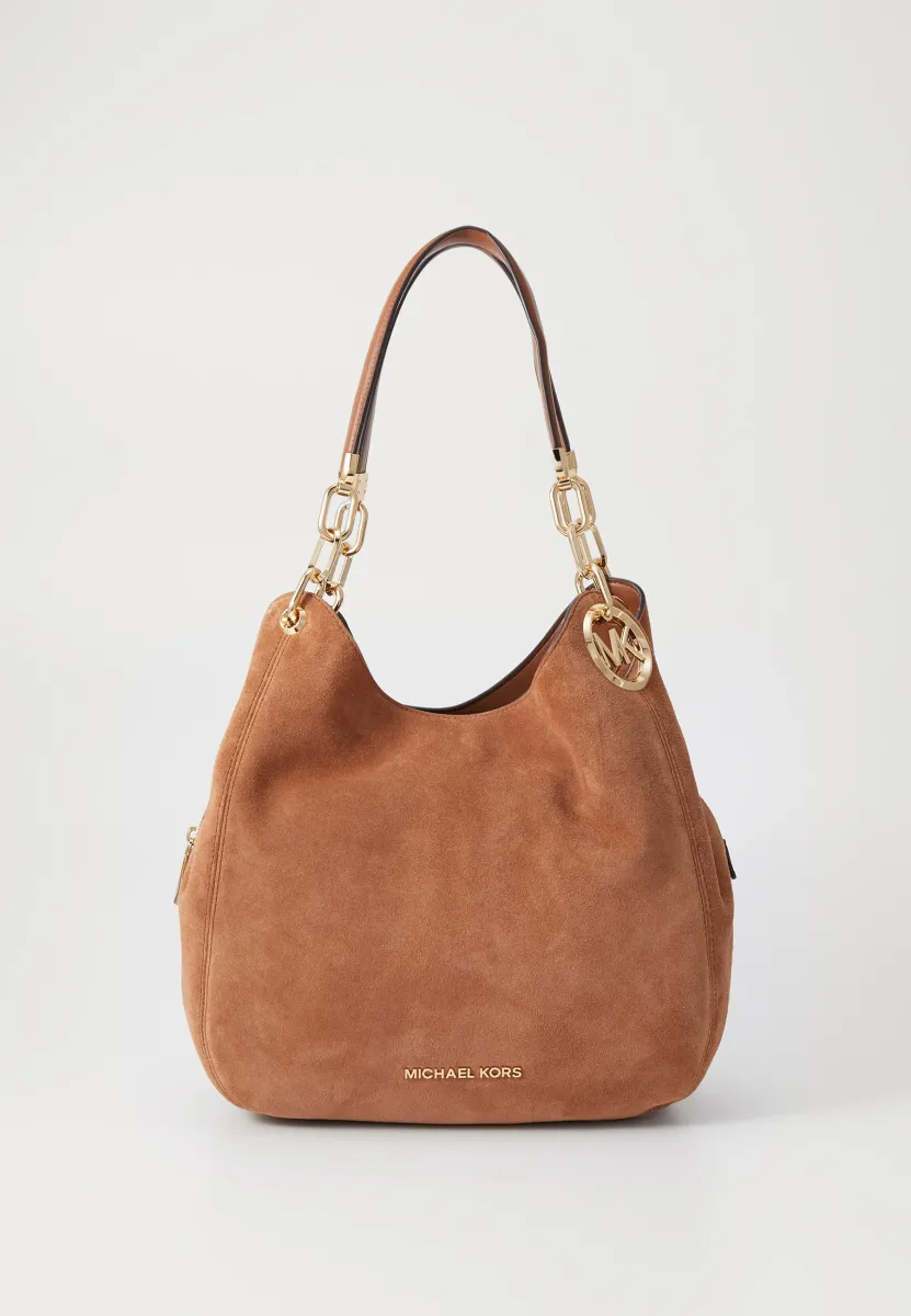 LILLIE CHAIN TOTE - Handtasche - luggage