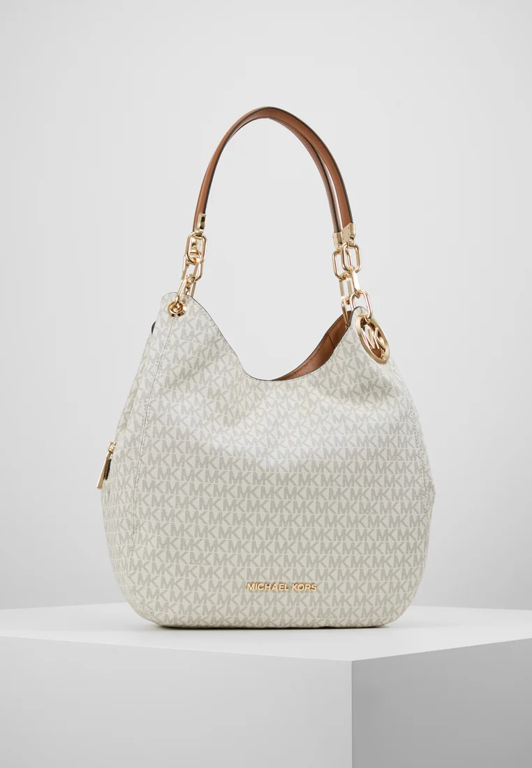LILLIE CHAIN TOTE  - Handtasche - vanilla/acrn