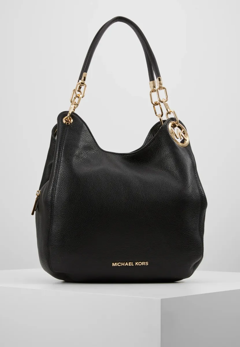 LILLIE CHAIN TOTESMALL - Handtasche - black