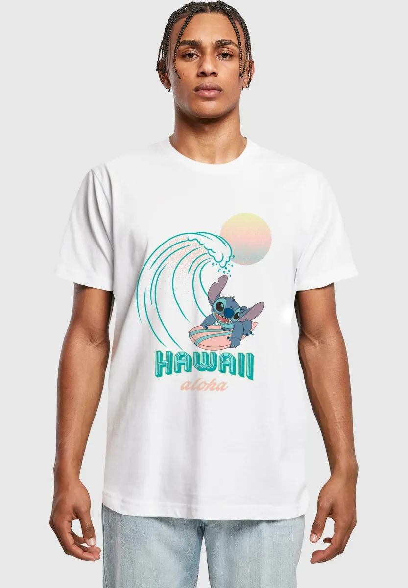 LILO & STITCH ALOHA HAWAI - T-Shirt print - white