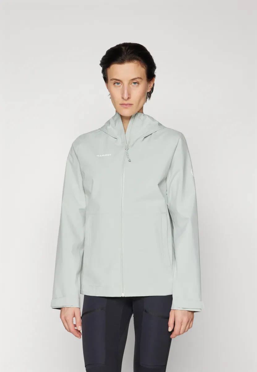 LINARD LIGHT HOODED JACKET WOMEN - Hardshelljacke - silver sage