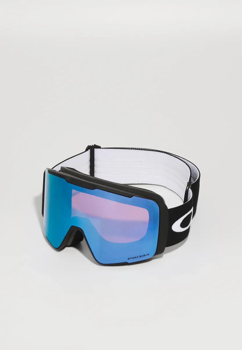 LINE MINER PRO UNISEX - Skibrille - matte black/sapphire/torch