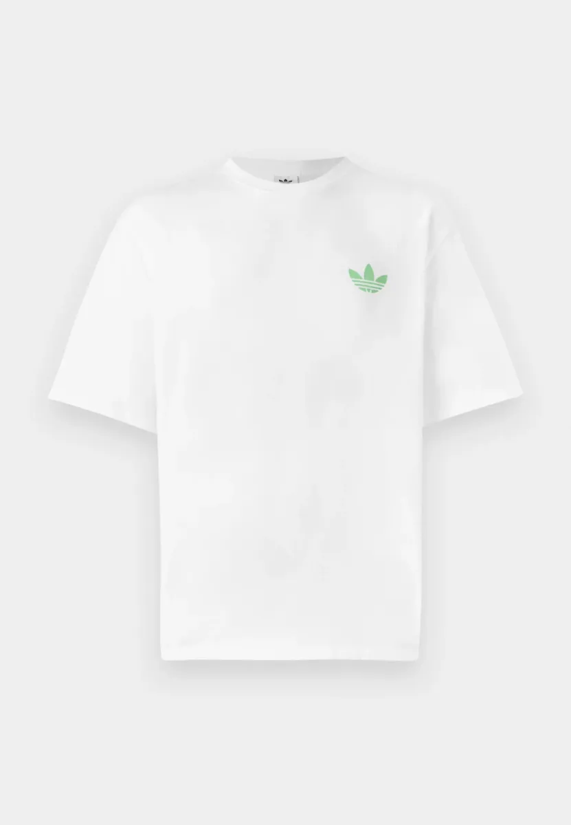 LINE UP TEE UNISEX - T-Shirt print - white