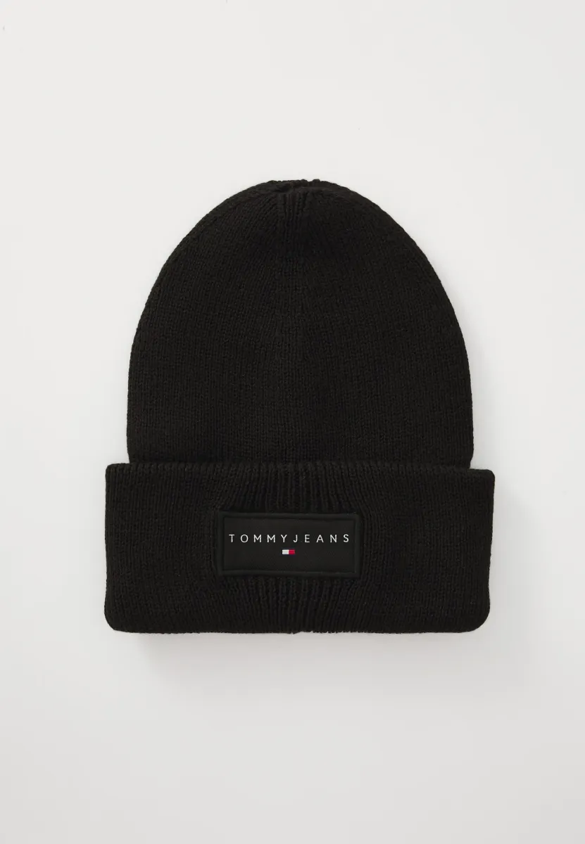 LINEAR BEANIE UNISEX - Mütze - black