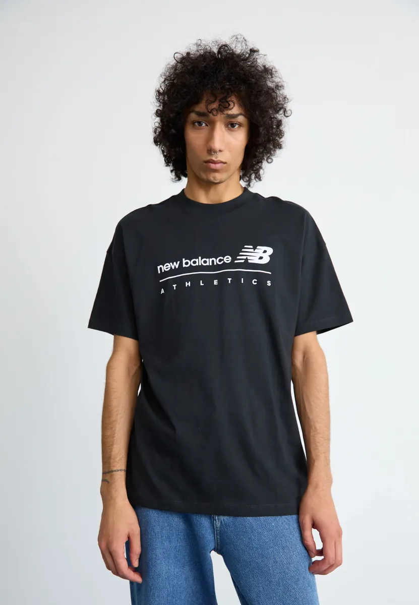 LINEAR GRAPHIC  - T-Shirt print - black