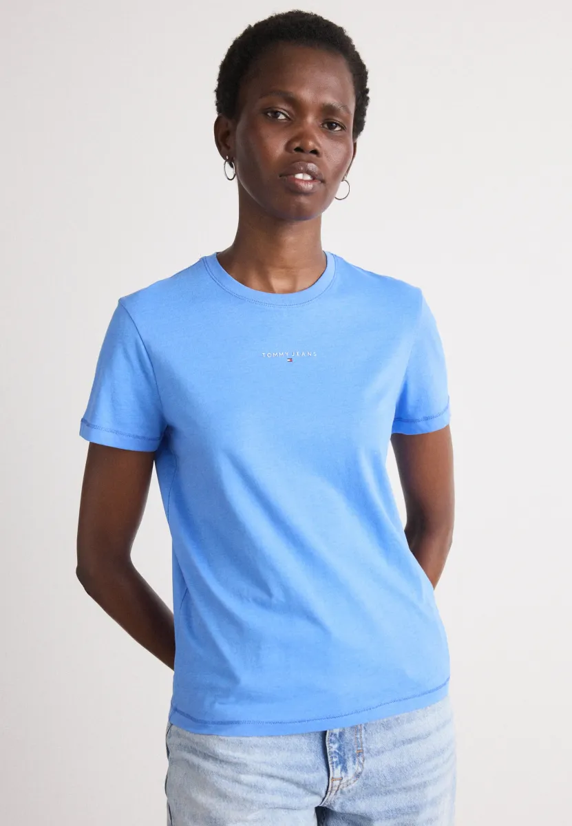 LINEAR TEE - T-Shirt basic - blue spell