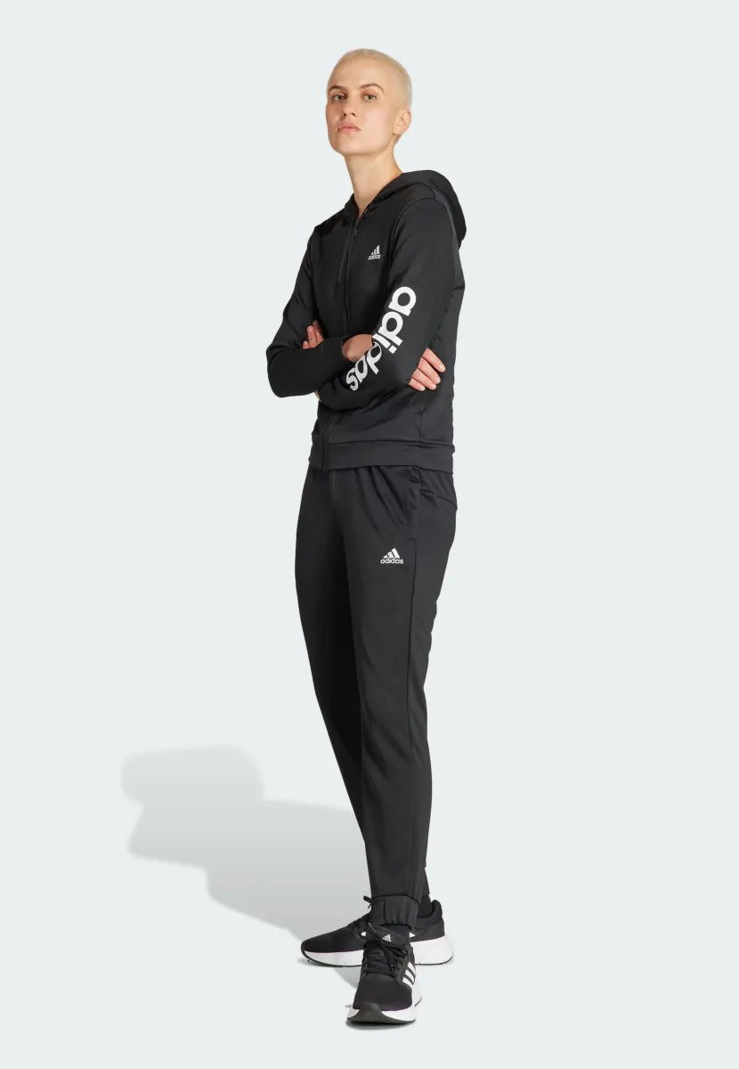 LINEAR TRACKSUIT SET - Trainingsanzug - blackm  white