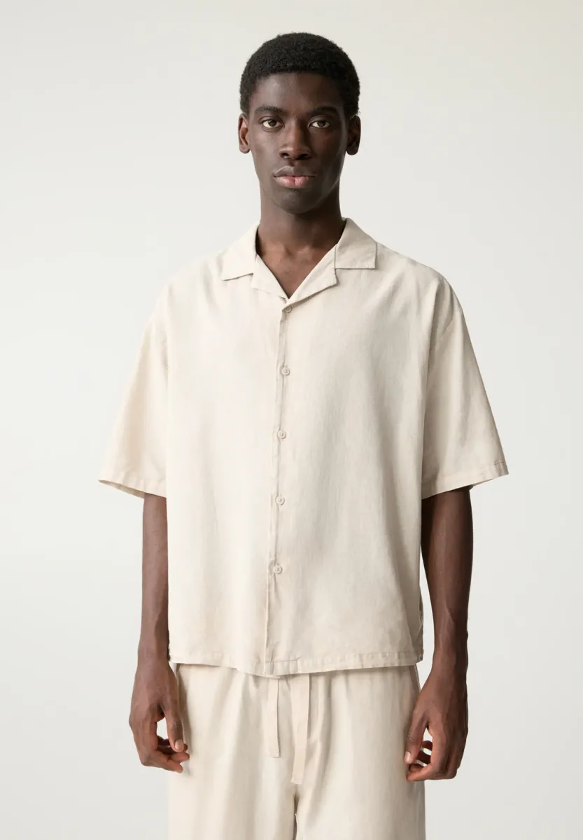 LINEN BLEND - Hemd - beige