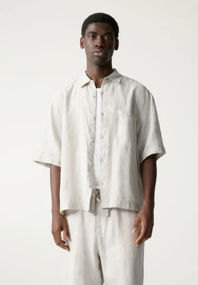 LINEN BLEND - Hemd - beige