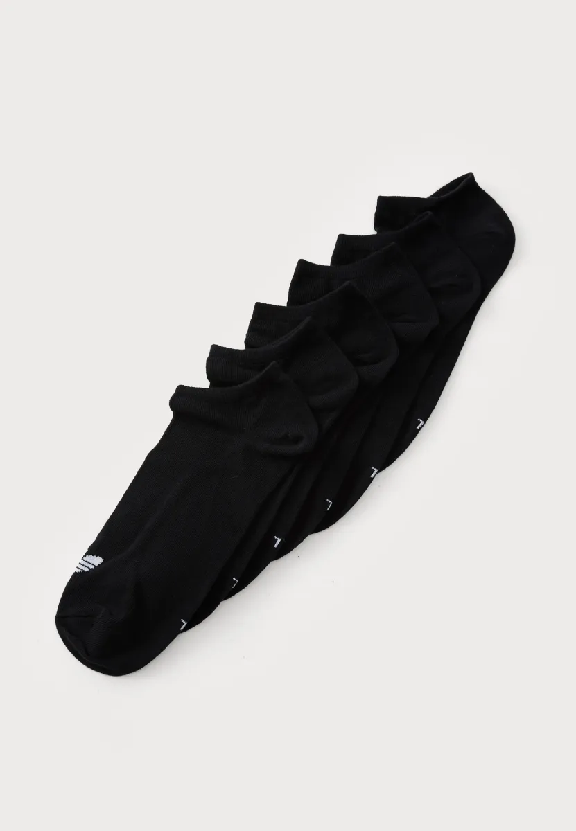 LINER SOCKS UNISEX 6 PACK - Socken - black